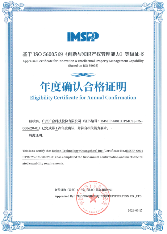 bevictor伟德科技通过 ISO 56005 年度确认